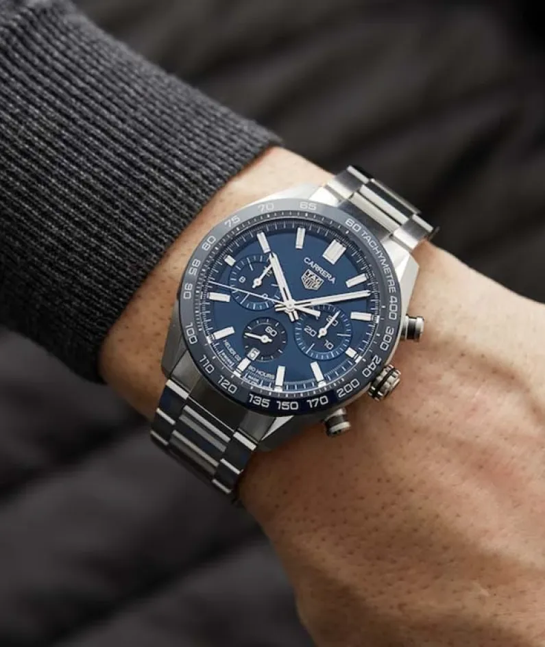 TAG HEUER CARRERA Automatic Chronograph - Diameter 44 mm CBN2A1A.BA0643
