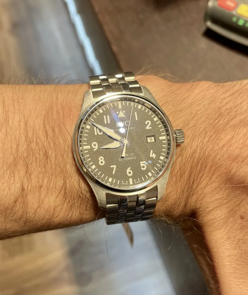IWC pilot series IW328202 watch