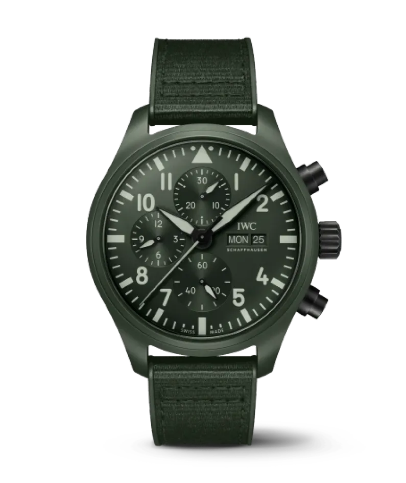 IW389106 PILOT’S WATCH (CHRONOGRAPH TOP GUN EDITION “WOODLAND”)