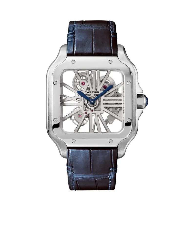 Cartier Santos de Cartier Skeleton WHSA0007(AAAAA version) Cartier Santos de Cartier Skeleton WHSA0007(AAAAA version)