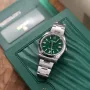 OYSTER PERPETUAL 124300 Series（green dial）
