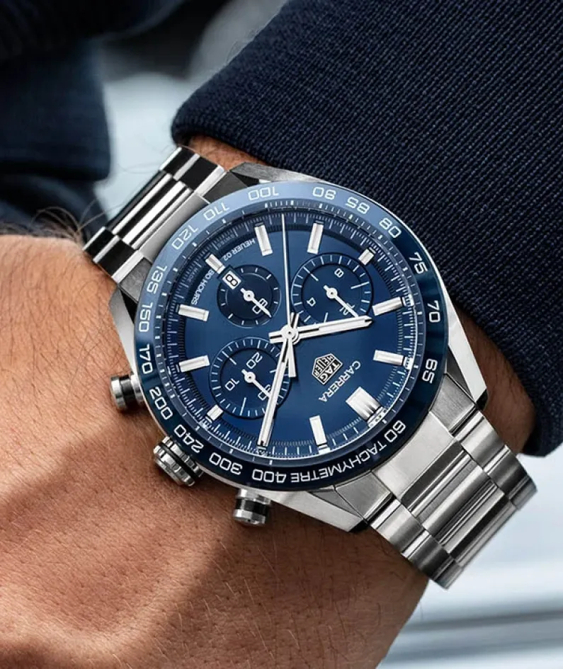 TAG HEUER CARRERA Automatic Chronograph - Diameter 44 mm CBN2A1A.BA0643