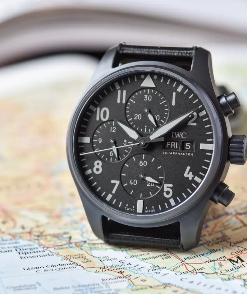 IWC pilot series IW388106 watch
