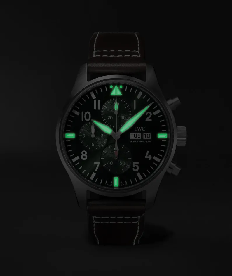 IWC pilot series IW378005 watch