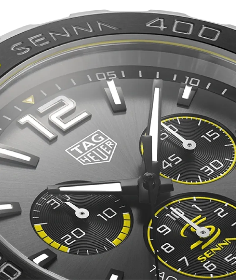 TAG HEUER FORMULA 1 X SENNA Quartz Chronograph - Diameter 43 mm CAZ101AF.BA0637