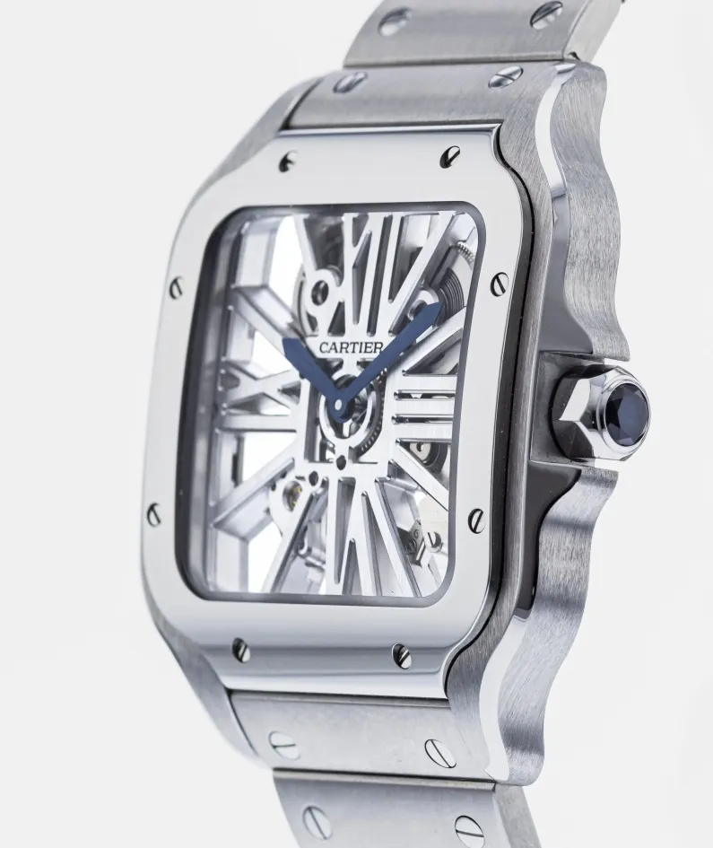 Cartier Santos de Cartier Skeleton WHSA0007