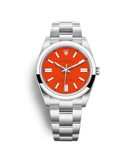 OYSTER PERPETUAL 124300 Series（orange）