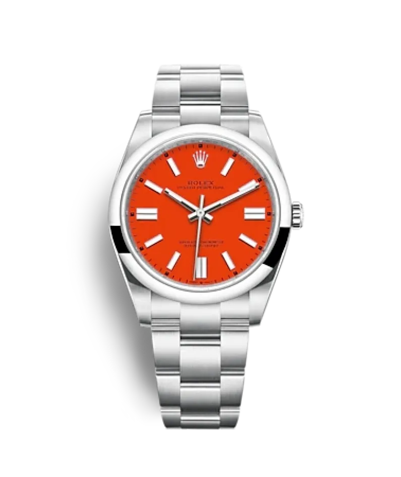 OYSTER PERPETUAL 124300 Series（orange）