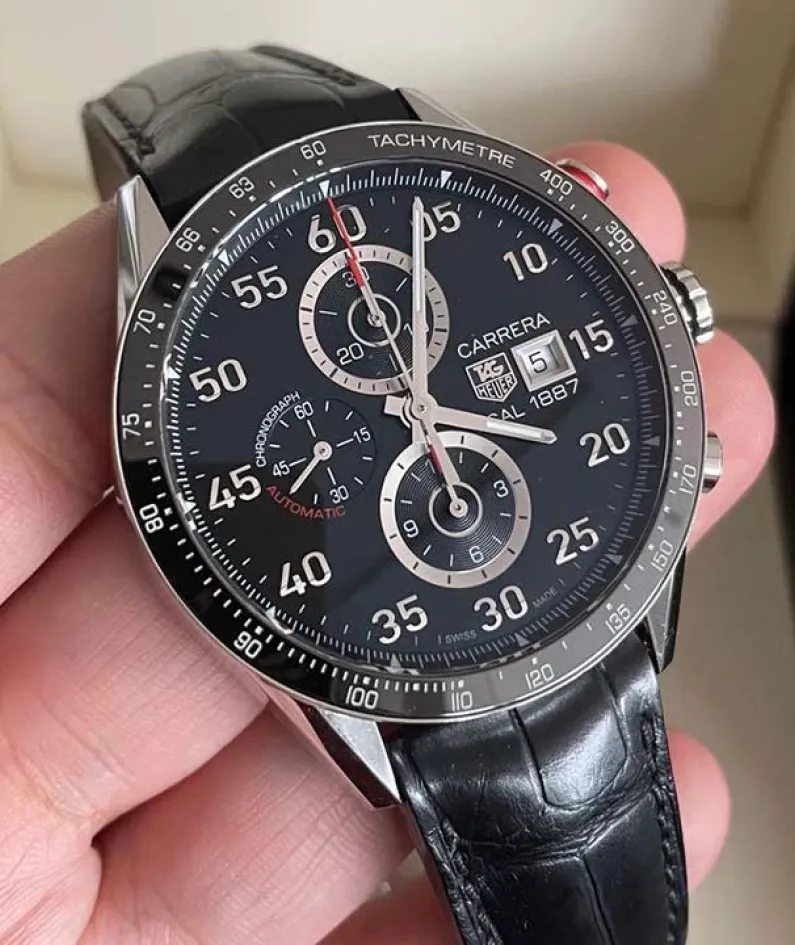 TAG HEUER CARRERA Automatic Chronograph - Diameter 43 mm CV2A81.FC6237