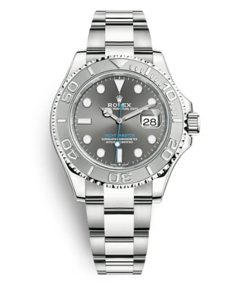 YACHT MASTER 1 PURE SILVER STAINLESS STEEL MULTIPLE DIAL OPTIONS 40MM 116622-78760