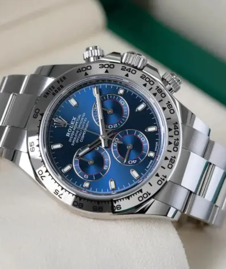Rolex Daytona Blue White Gold m116509-0071 40mm