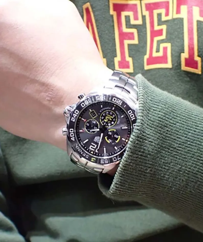 TAG HEUER FORMULA 1 X SENNA Quartz Chronograph - Diameter 43 mm CAZ101AF.BA0637
