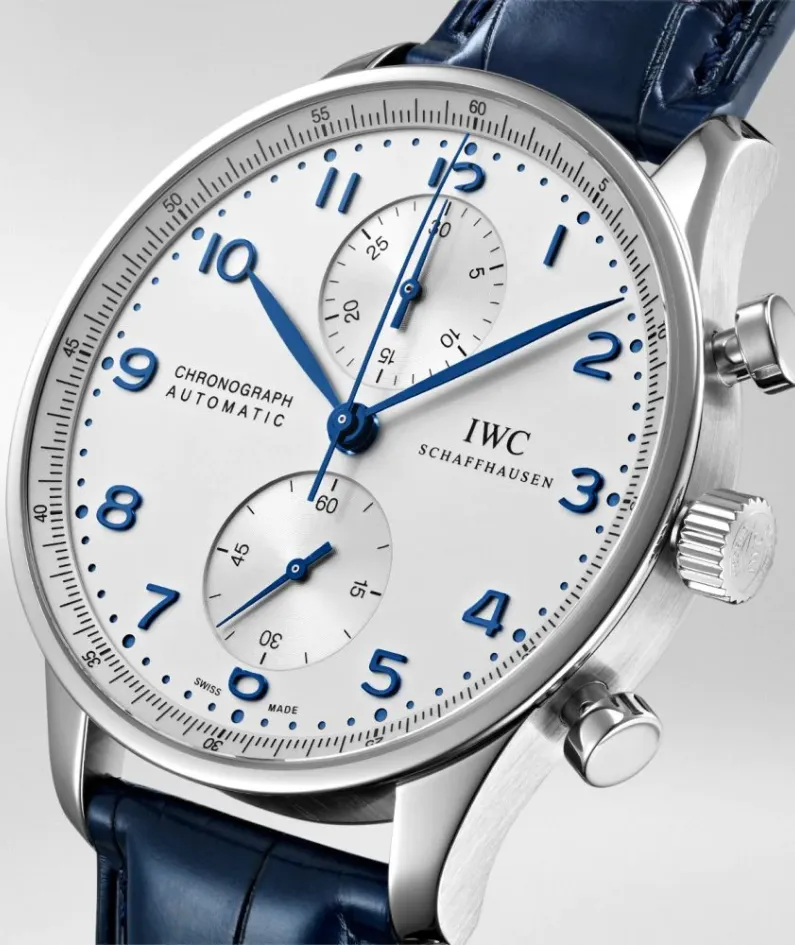 IWC Portuguese series IW371446 watch (Portuguese blue needle)