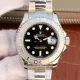 YACHT MASTER 1 PURE SILVER ( BLACK DIAL ) STAINLESS STEEL 40MM M126622
