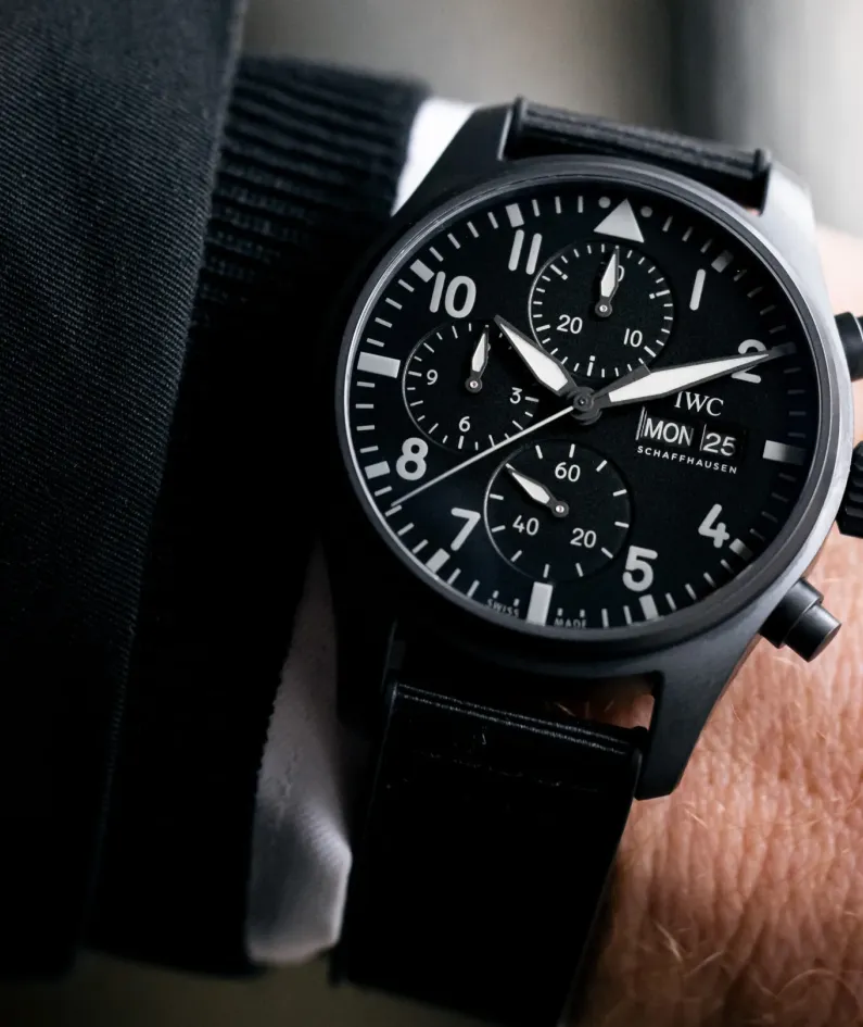 IWC pilot series IW388106 watch