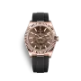 Rolex Sky-Dweller Oyster 42 mm Everose gold 326235-0005 New