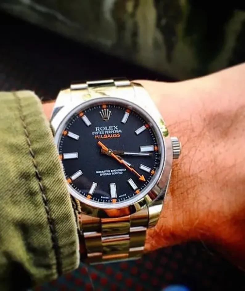 Rolex Oyster Perpetual Milgauss 116400gv Series