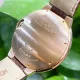 BALLON BLEU DE CARTIER WATCH 40 mm, automatic movement, 18K Rose gold, leather
