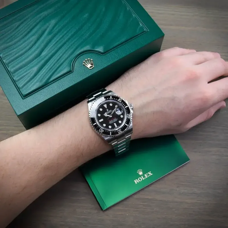 Rolex Sea Dweller Silver Black Dial 43mm m126600-0001(AAAAA version)