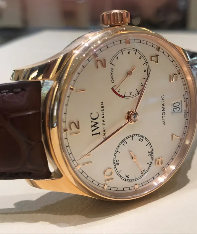 IWC PORTOFINO IW500701 watch (PORTUGIESER CHRONOGRAPH)