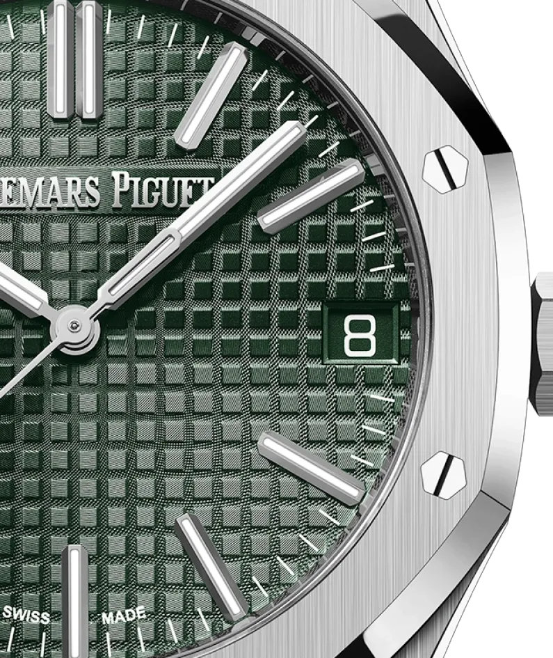ROYAL OAK SELFWINDING 50TH ANNIVERSARY Ref. 15510ST.OO.1320ST.04 This 41 mm Royal Oak Selfwinding in stainless steel sports(AAAAA version) ROYAL OAK SELFWINDING 50TH ANNIVERSARY Ref. 15510ST.OO.1320ST.04 This 41 mm Royal Oak Selfwinding in stainless steel sports(AAAAA version)