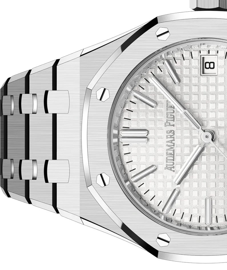 ROYAL OAK SERIES AUTOMATIC WINDING WATCH  5O ANNIVERSARY EDITION  Ref. 15550ST.OO.1356ST.01