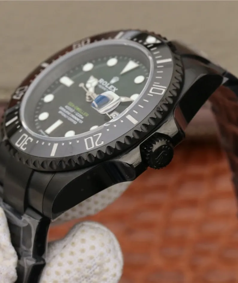 SEA DWELLER FULL BLACK MULTIPLE DIAL COLOR OPTIONS 43MM