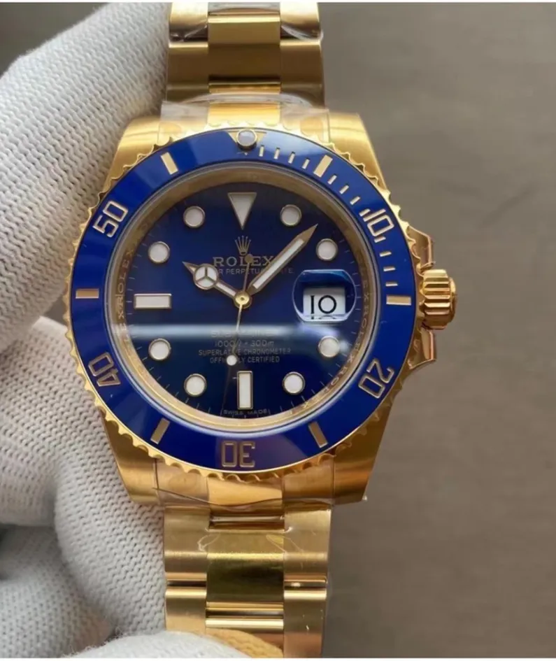 Rolex Submariner m116618lb-0003 Blue dial watch