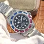 SUBMARINER SILVER BLUE / RED DIAMOND 40MM 116759 SAru-78209