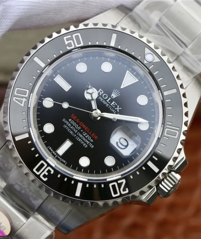 Rolex Sea Dweller Silver Black Dial 43mm m126600-0001(AAAAA version) Rolex Sea Dweller Silver Black Dial 43mm m126600-0001(AAAAA version)