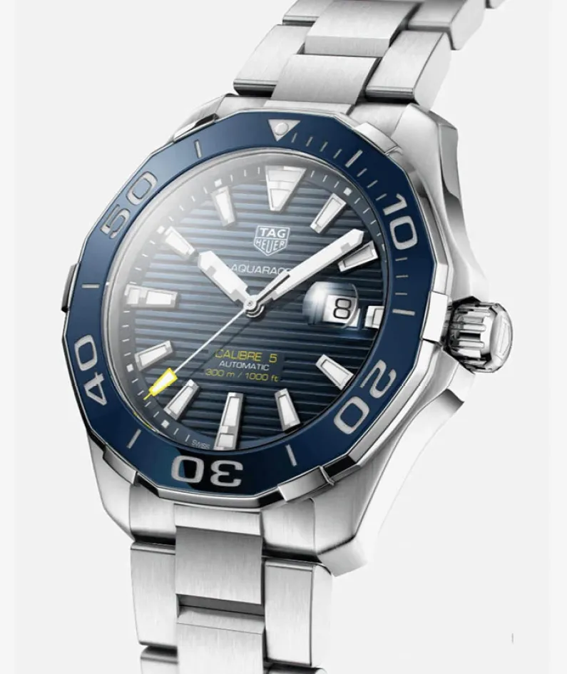 TAG HEUER AQUARACER Automatic Watch - Diameter 43 mm WAY201B.BA0927