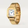 CARTIER santos 18kt Yellow Gold Men's WatchItem -WGSA0007(AAAAA)