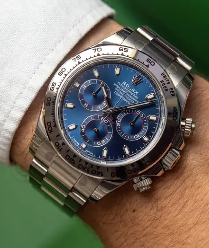 Rolex Daytona Blue White Gold m116509-0071 40mm