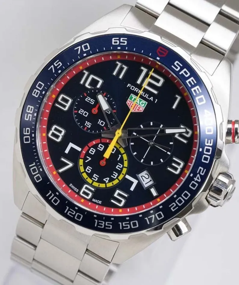 TAG HEUER FORMULA 1 X RED BULL RACING Quartz Chronograph - Diameter 43 mm CAZ101AL.BA0842