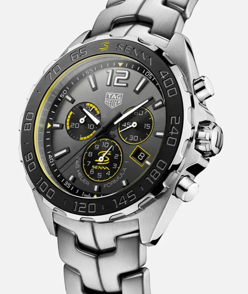 TAG HEUER FORMULA 1 X SENNA Quartz Chronograph - Diameter 43 mm CAZ101AF.BA0637