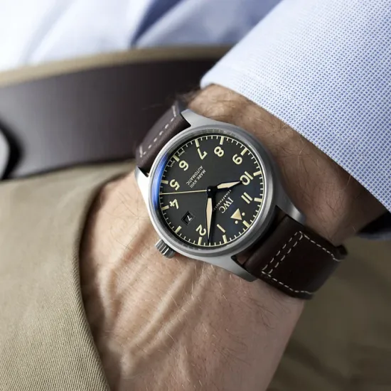 IWC pilot series IW327006 watch