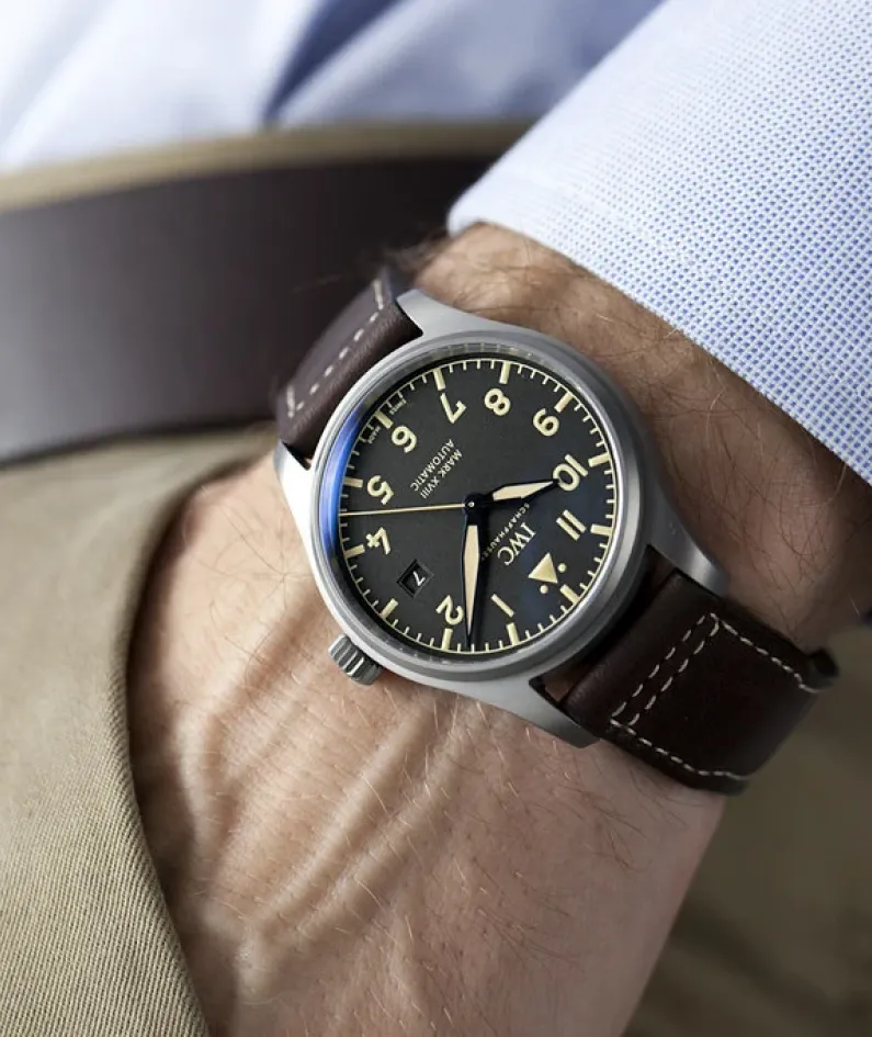 IWC pilot series IW327006 watch