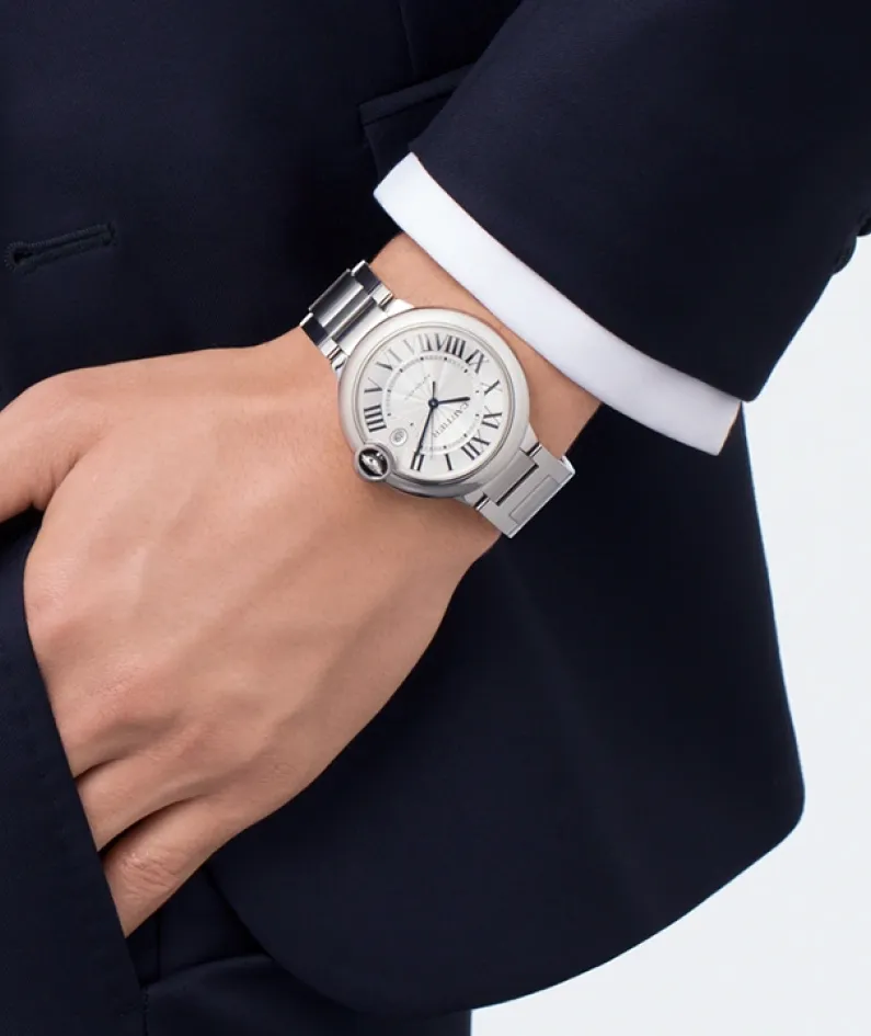 Cartier Ballon Bleu de Cartier Mens Watch W69012Z4