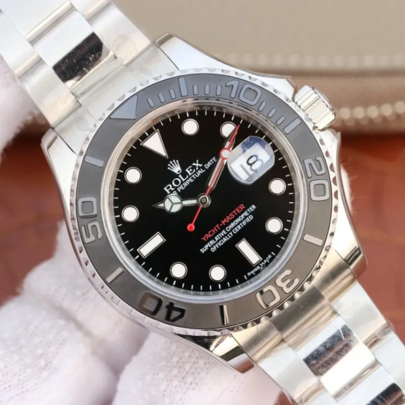 YACHT MASTER 1 ( BLACK & BLUE DIAL ) STAINLESS STEEL 40MM M116622