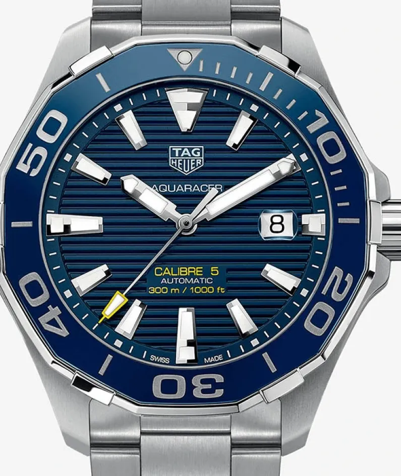 TAG HEUER AQUARACER Automatic Watch - Diameter 43 mm WAY201B.BA0927