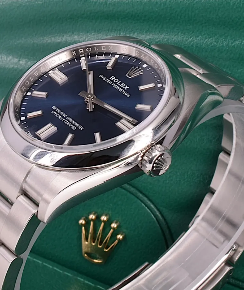 OYSTER PERPETUAL 124300 Series（Blue table）