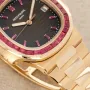 Patek Philippe Nautilus Rose Gold Brown Ruby Dial 40mm Ruby Bezel 5723/112R-001 - BRAND NEW
