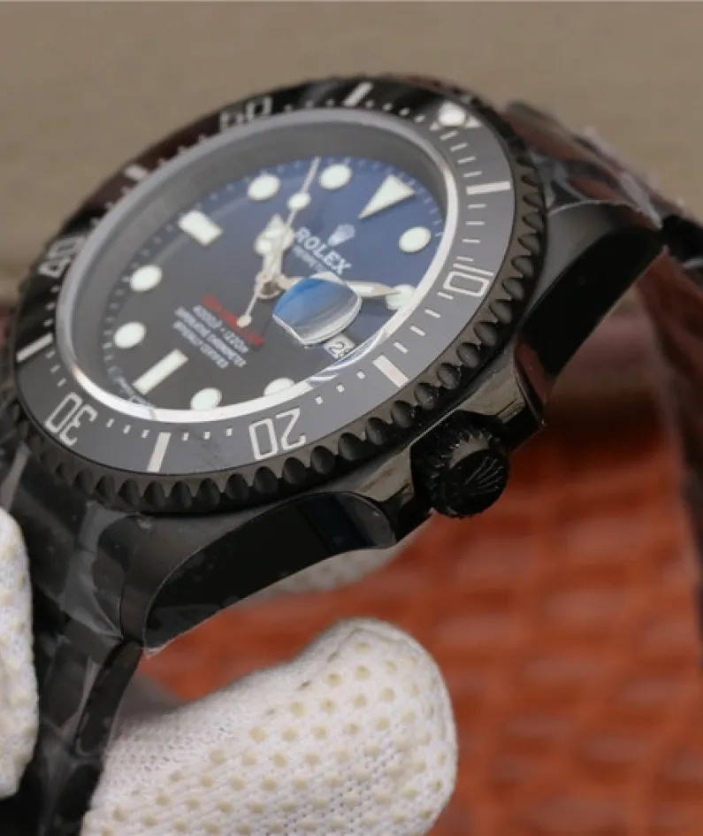 SEA DWELLER FULL BLACK MULTIPLE DIAL COLOR OPTIONS 43MM