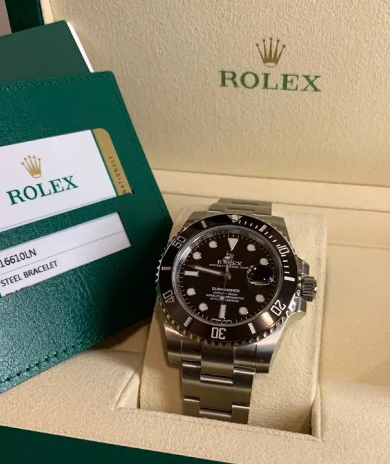 Rolex Submariner 116610LN-0001 Black Dial Watch (Black Water Ghost) AAAAA version