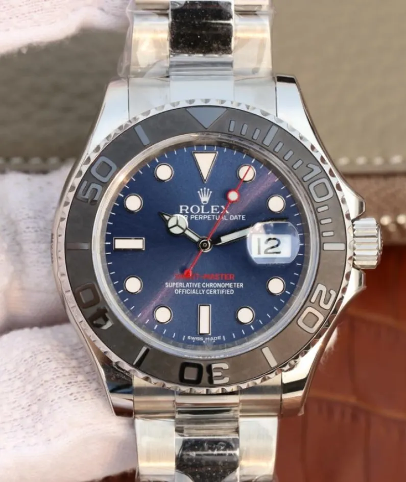 YACHT MASTER 1 ( BLACK & BLUE DIAL ) STAINLESS STEEL 40MM M116622