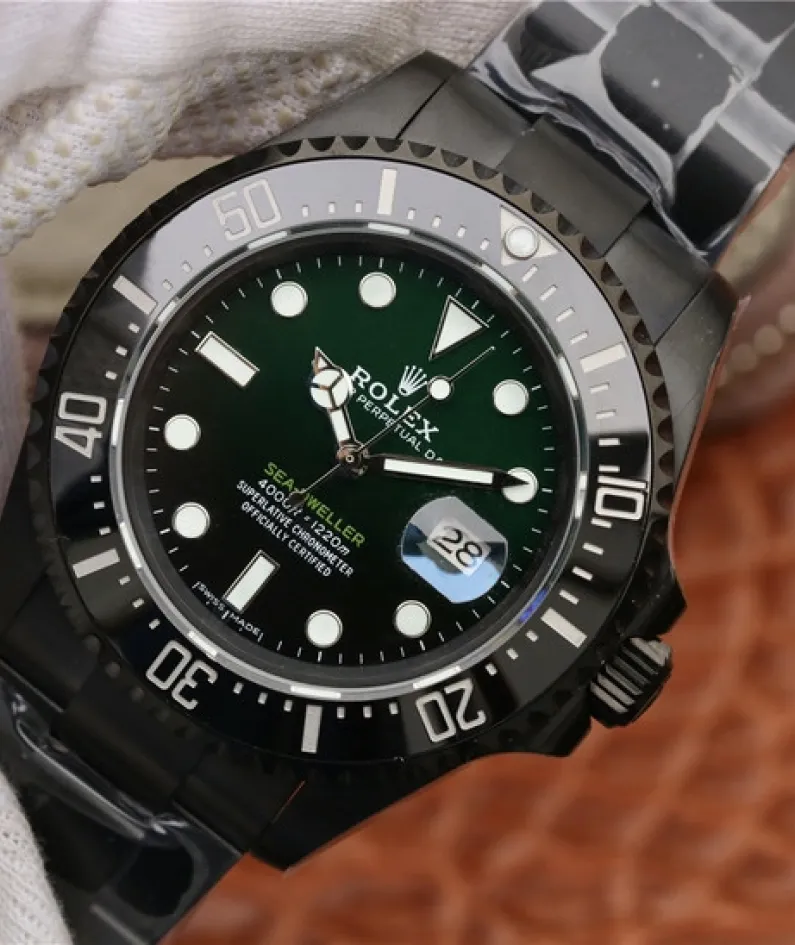 SEA DWELLER FULL BLACK MULTIPLE DIAL COLOR OPTIONS 43MM