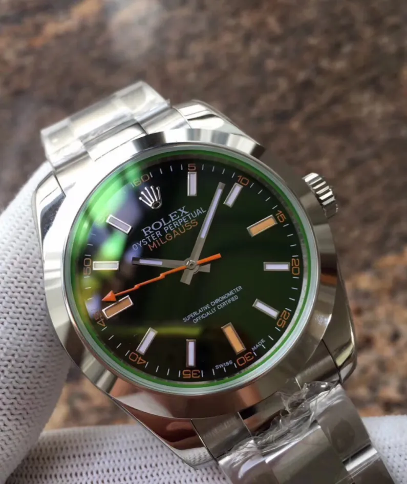 Rolex Oyster Perpetual Milgauss 116400gv Series