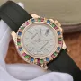 YACHT MASTER 1 GOLDEN DIAMOND BEZEL & DIAL RUBBER STRAP 40MM