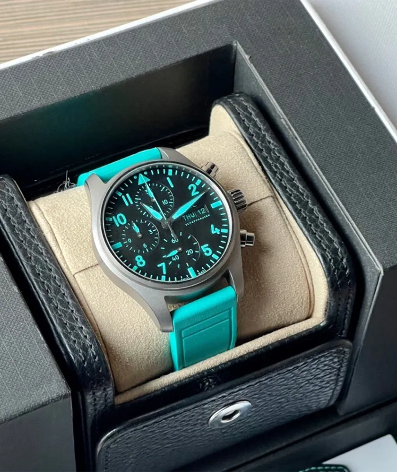 IWC pilot series IW388108 watch