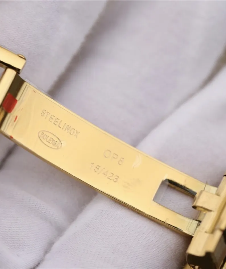 DAYTONA RAINBOW DIAMOND YELLOW GOLD STAINLESS STEEL 40MM 116598 RBOW